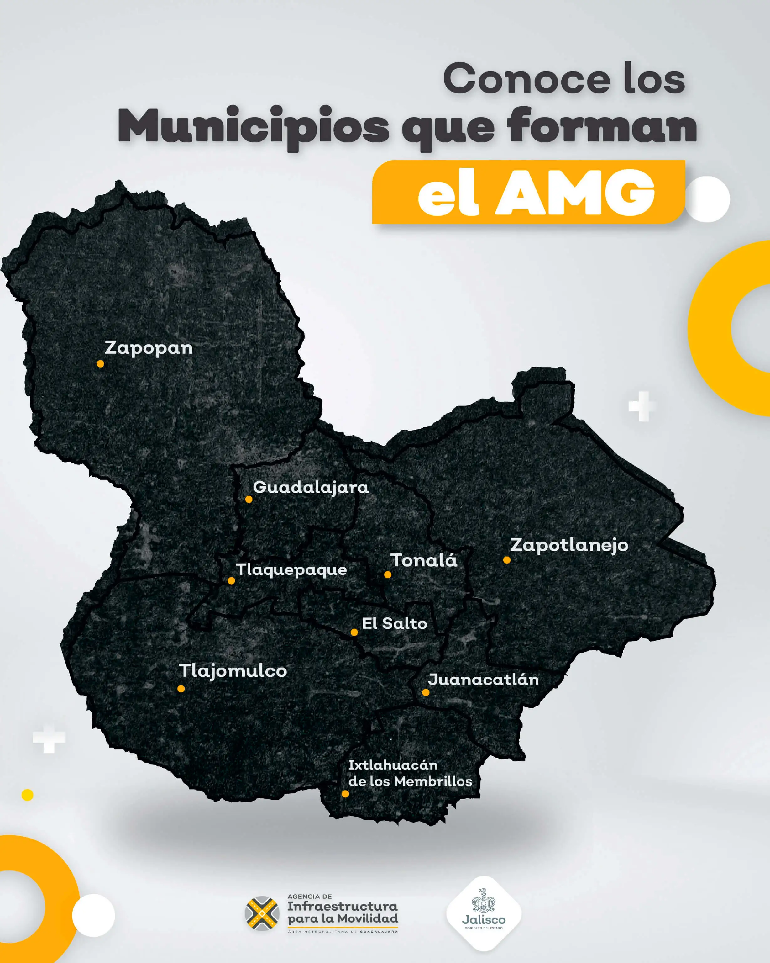 Imagen Conoce los Municipios que forman el AMG 